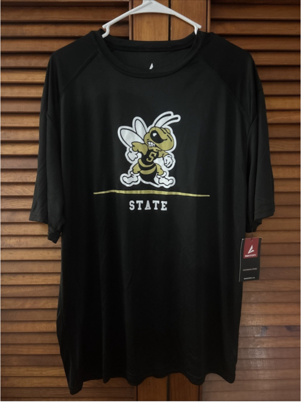 West Virginia State University BSN Sports Performance T-Shirt NWT Size Large